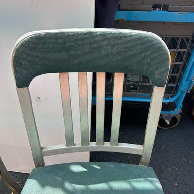 Vintage Set Of 3 - Mid-Century Good Form Industrial Aluminum Chairs