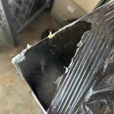 Coaster Fine Furniture Black Six Drawer Dresser Silver Hardware