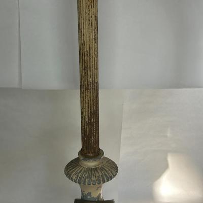 Antique c. Late 19th Century Cast Iron Boudoir Lamp
