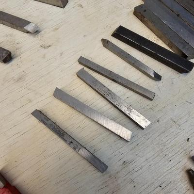 Assortment of Cutting Tips for Lathes (WS-JS)