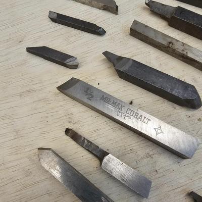 Assortment of Cutting Tips for Lathes (WS-JS)