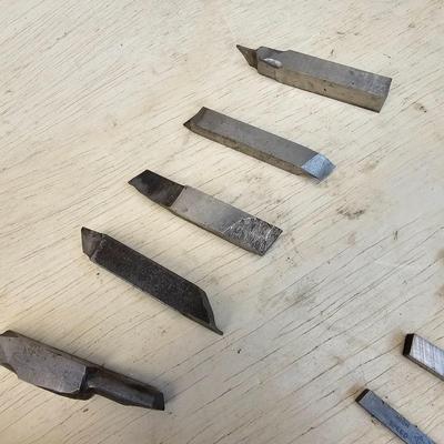 Assortment of Cutting Tips for Lathes (WS-JS)