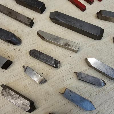 Assortment of Cutting Tips for Lathes (WS-JS)