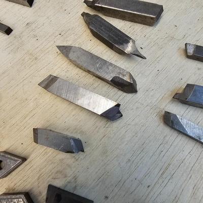 Assortment of Cutting Tips for Lathes (WS-JS)