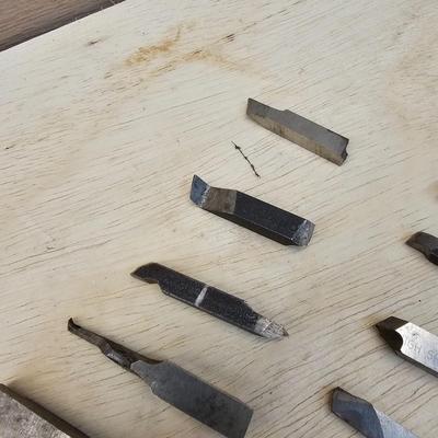 Assortment of Cutting Tips for Lathes (WS-JS)