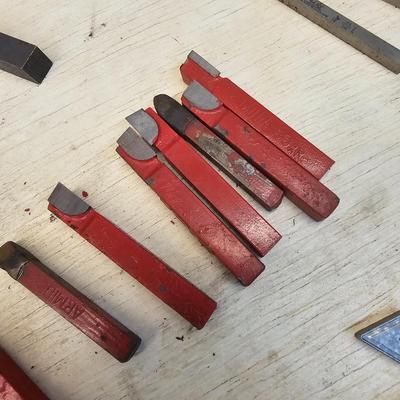 Assortment of Cutting Tips for Lathes (WS-JS)