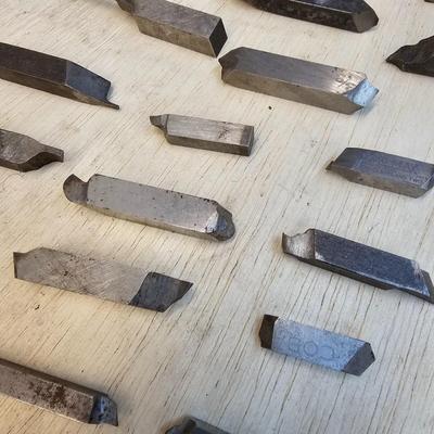 Assortment of Cutting Tips for Lathes (WS-JS)