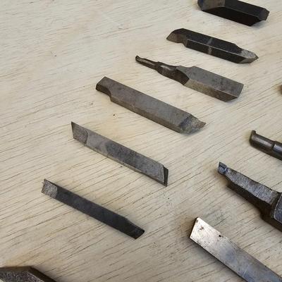 Assortment of Cutting Tips for Lathes (WS-JS)