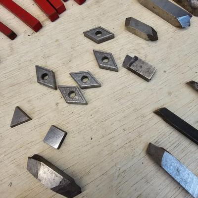 Assortment of Cutting Tips for Lathes (WS-JS)