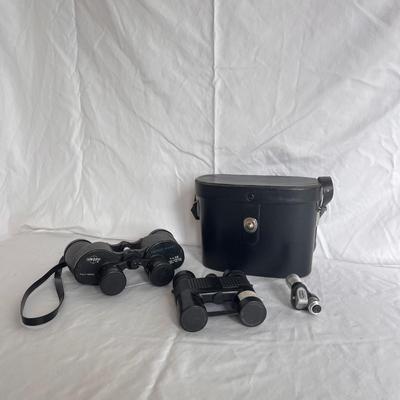 Swift, Mayflower, and Hanimex Binoculars (LR-DZ)
