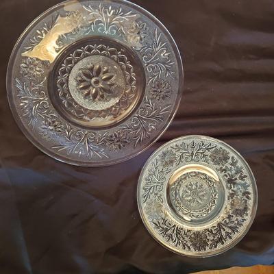 Victorian Pattern Style Glass Pitchers and More (LR-KD)