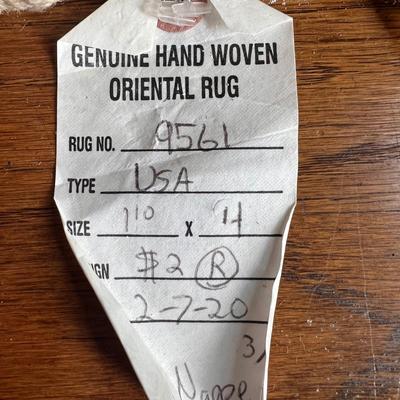 Genuine Hand Woven Oriental Rug (LR-DZ)