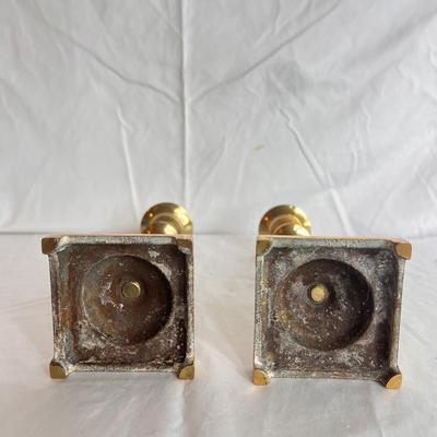 Harvin and Other Brass Candlestick Holders (LR-DZ)