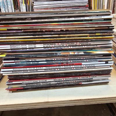Huge Assortment of Woodworking Magazines (WS-JS, )