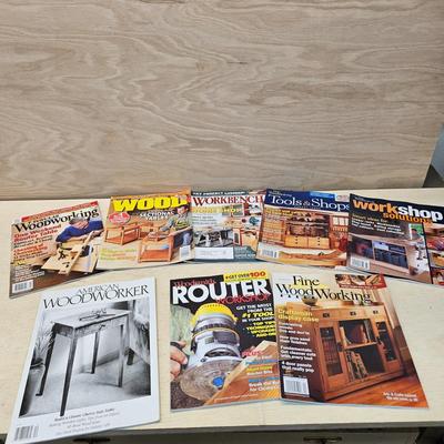 Huge Assortment of Woodworking Magazines (WS-JS, )