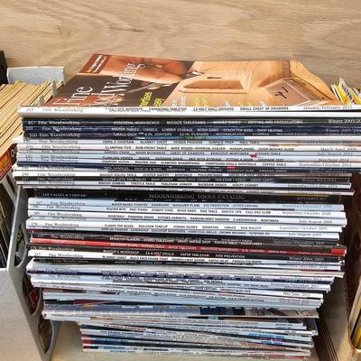 Huge Assortment of Woodworking Magazines (WS-JS, )