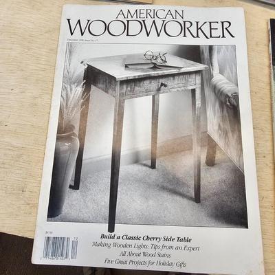 Huge Assortment of Woodworking Magazines (WS-JS, )