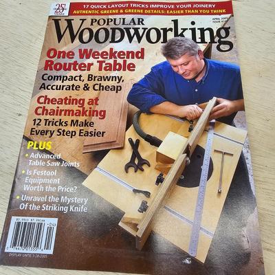 Huge Assortment of Woodworking Magazines (WS-JS, )