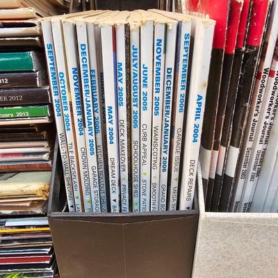 Huge Assortment of Woodworking Magazines (WS-JS, )