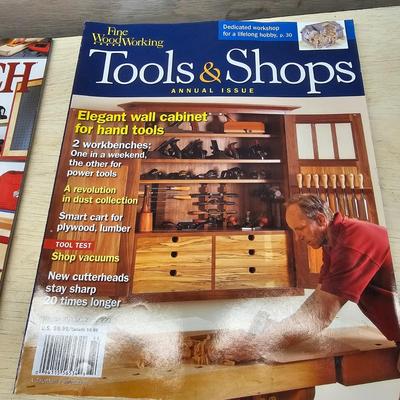 Huge Assortment of Woodworking Magazines (WS-JS, )
