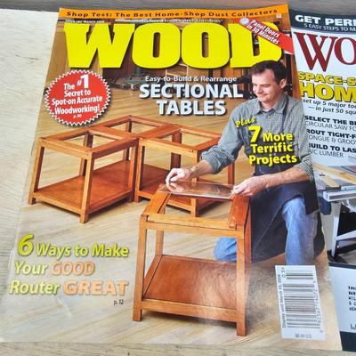Huge Assortment of Woodworking Magazines (WS-JS, )