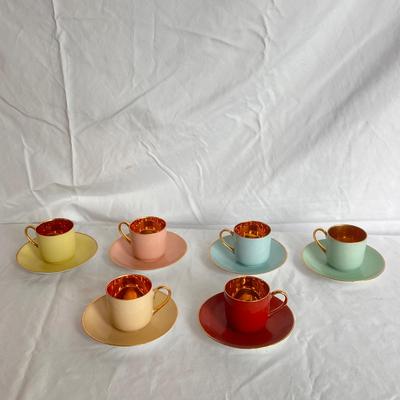 Limoges France Cups and Saucers (LR-DZ)