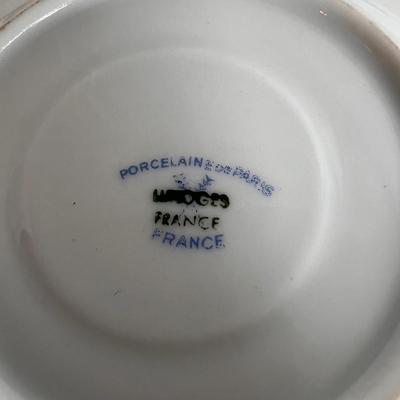 Limoges France Cups and Saucers (LR-DZ)