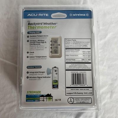 Acurite Backyard Weather Thermometer and More (LR-DZ)