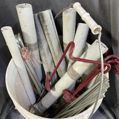 Misc tent stakes etc