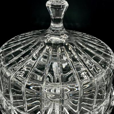 GODINGER ~ Olympia ~ Tall Cake Plate With Stand ~ Super Heavy