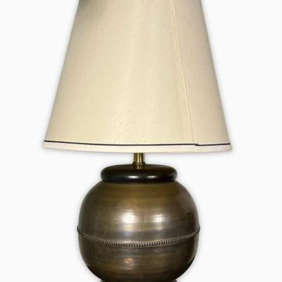Brass Lamp with shade
