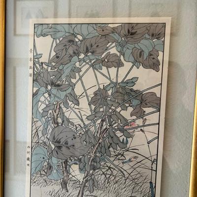 Japanese artist Imao Keinen- prints