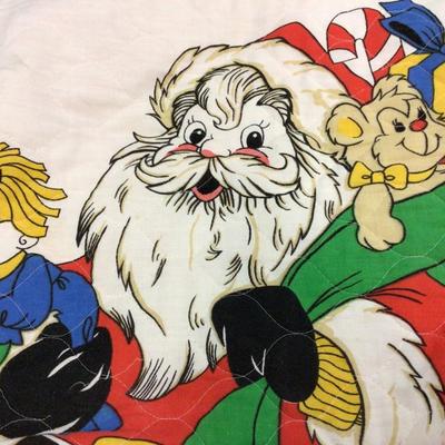 Christmas Lap Quilt and Two Holiday Garden Flags