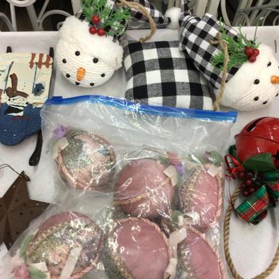 Bag of Christmas Ornaments