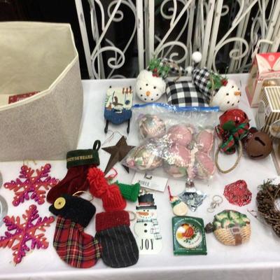Bag of Christmas Ornaments