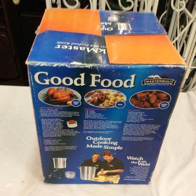 Cook Master 30 Quart Turkey Fryer And Seafood Kettle Never Used.