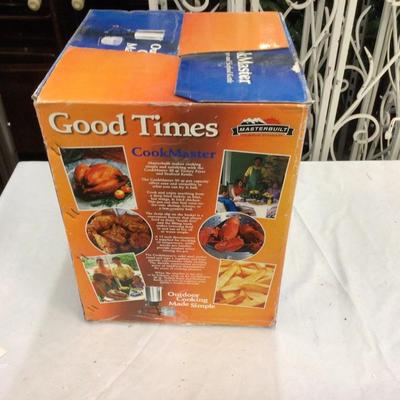 Cook Master 30 Quart Turkey Fryer And Seafood Kettle Never Used.