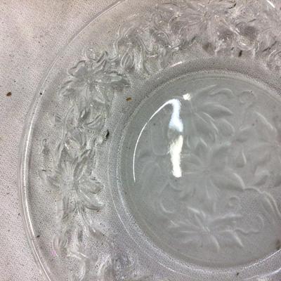 Clear Glass Leaf Dishes