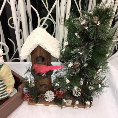 Plastic Tube Christmas Ornament and Decor