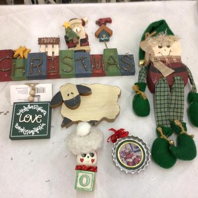 Plastic Tube Christmas Ornament and Decor