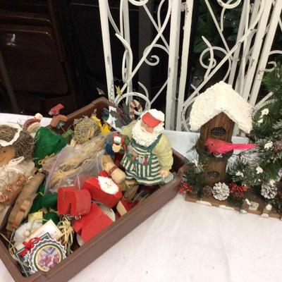 Plastic Tube Christmas Ornament and Decor