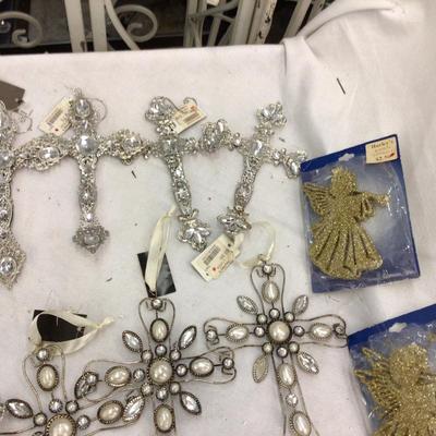 Large Lot of Christmas Ornaments and Decor