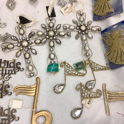 Large Lot of Christmas Ornaments and Decor