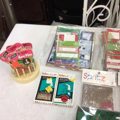 Christmas Present Tags, Coaster Lot