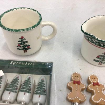 Furio Creamer and Coffee Cup, Jam Spreaders Made in Italy. additional 7 Jam Spreader