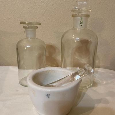 Vintage Apothecary lot