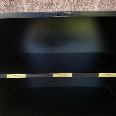Black Curio Shelf Danbury Mint