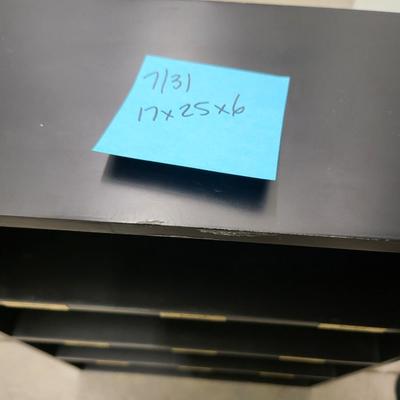 Black Curio Shelf Danbury Mint