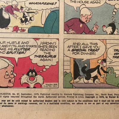 Vintage comic book lot #1 Tweety & Sylvester