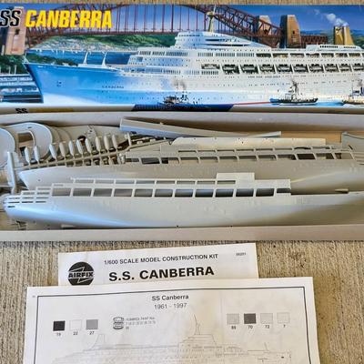 Three Vintage Ship Models
